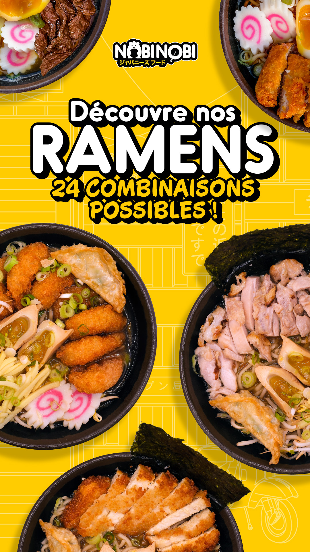 offre sur les ramens à 10€ pendant 7j