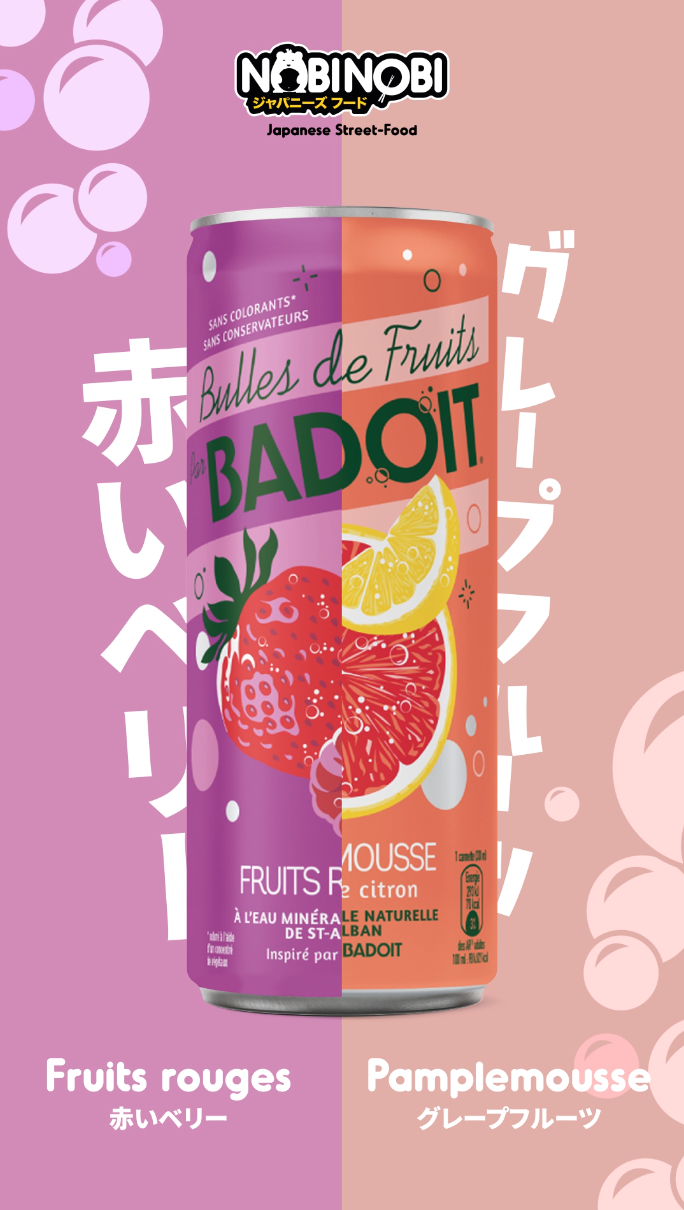 Boissons gazeuse Badoit